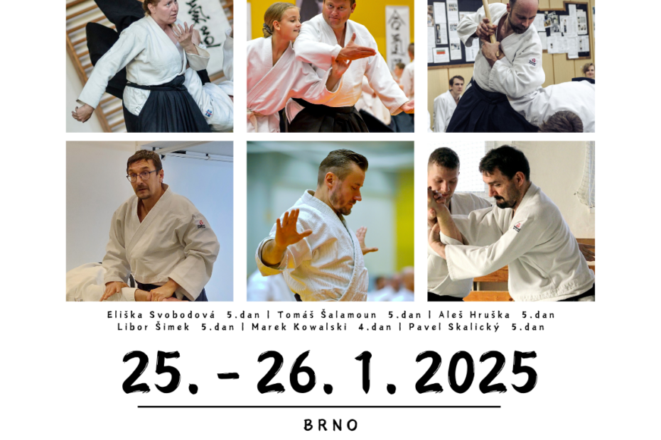 Aikido Brno | Národní stáž ČAA | 25.1.2025